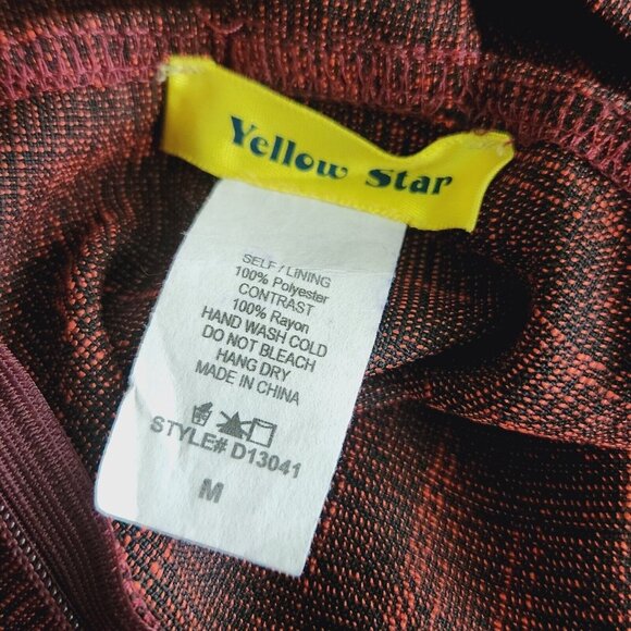 Red and Black Pinup Sheath Dress Size Medium - Picture 11 of 11